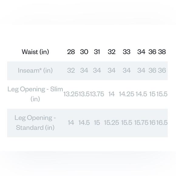 Ministry of Supply Men's Pace Tapered Chino Medium Grey 32R NWT - Picture 10 of 10